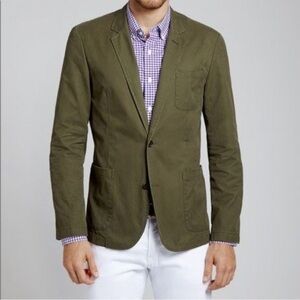 NWOT Men’s Bonobos Green Blazer Size Small